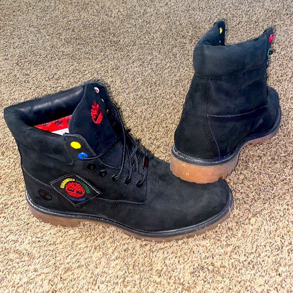 Timberland Black Patch Boots